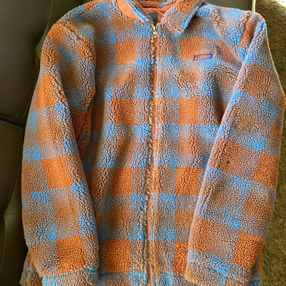 Quiksilver Other - Men’s jacket quicksilver Deck Plaid Fleece Zip J